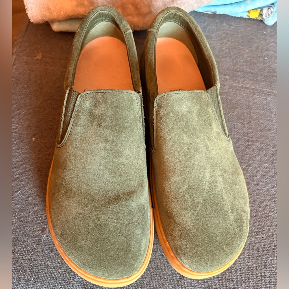 Birkenstock Oswego Suede Leather - Thyme